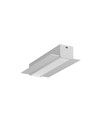 2m Aluprofil LINEA-IN20 TRIMLESS EE7F - Eloxiert, Einbau, LED-Schiene