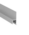 2m Aluminiumprofil OMNI10 AC2 - Eloxiert, Einbau, LED-Schiene