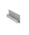 2m Aluminiumprofil OMNI10 AC2 - Unbehandeltes Aluminium, Einbau, LED-Schiene