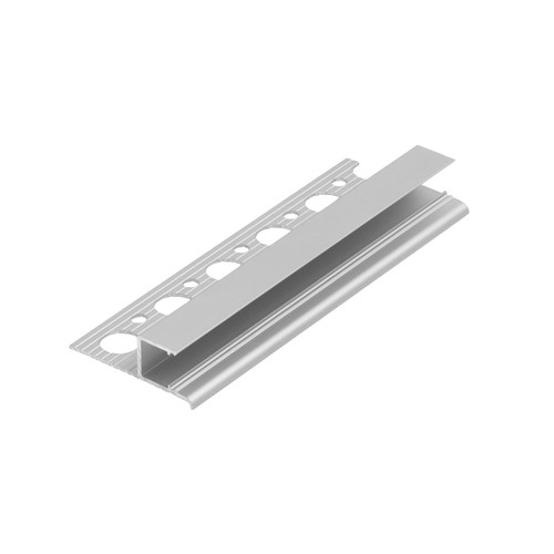 1m Aluprofil OMNI10 AC2 PLUS - Unbehandeltes Aluminium, Einbau, LED-Schiene
