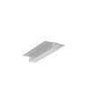 2m Aluminiumprofil PLANE14 IN BC3 - Unbehandeltes Aluminium, Einbau, LED-Schiene