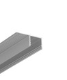 2m Aluminiumprofil PLANE14 SIDE BC3 - Eloxiert, Einbau, LED-Schiene