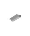 2m Aluminiumprofil PLANE14 SIDE BC3 - Eloxiert, Einbau, LED-Schiene