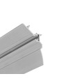 1m Aluprofil SMOOTH12 BC/Q9 - Unbehandeltes Aluminium, Einbau, LED-Schiene