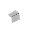 1m Aluprofil SMOOTH12 BC/Q9 - Unbehandeltes Aluminium, Einbau, LED-Schiene
