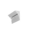1m Aluprofil SMOOTH12 BC/Q9 - Unbehandeltes Aluminium, Einbau, LED-Schiene