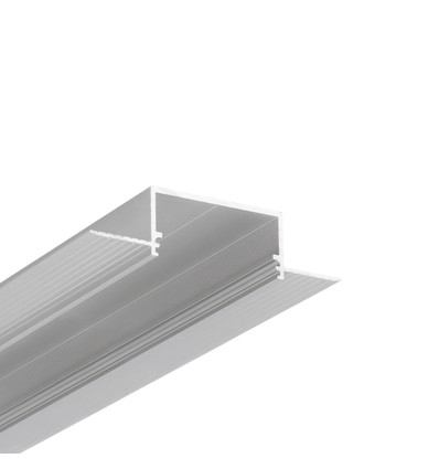 1m Aluprofil VARIO30-04 ACDE-9 - Eloxiert, Einbau, LED-Schiene