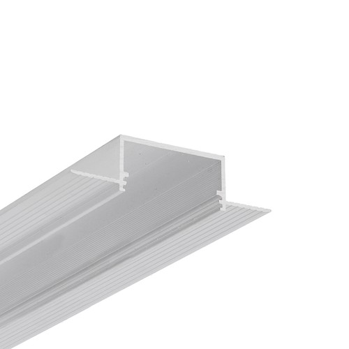 2m Aluprofil VARIO30-04 ACDE-9 - Unbehandeltes Aluminium, Einbau, LED-Schiene