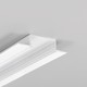 2m Aluminiumprofil VARIO30-04 ACDE-9 - Weiß lackiert, Einbau, LED-Schiene