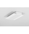2m Aluminiumprofil VARIO30-04 ACDE-9 - Weiß lackiert, Einbau, LED-Schiene