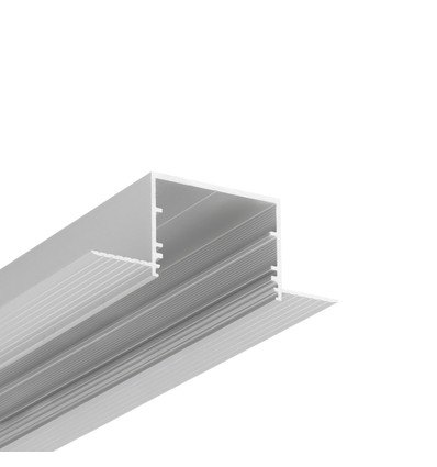 1m Aluprofil VARIO30-05 ACDE-9 - Eloxiert, Einbau, LED-Schiene