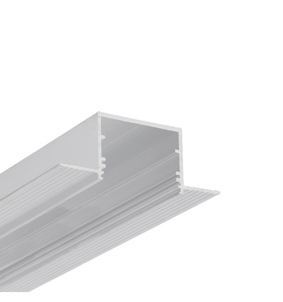 1m Aluprofil VARIO30-05 ACDE-9 - Unbehandeltes Aluminium, Einbau, LED-Schiene