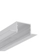 1m Aluprofil VARIO30-05 ACDE-9 - Unbehandeltes Aluminium, Einbau, LED-Schiene