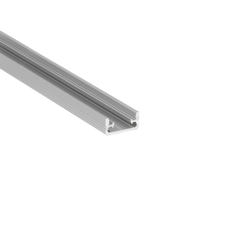 2m Aluprofil FLOOR8 K - Eloxiertes Fliesenprofil, LED-Schiene