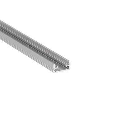 2m Aluprofil FLOOR8 K - Eloxiertes Fliesenprofil, LED-Schiene
