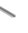 2m Aluprofil FLOOR8 K - Eloxiertes Fliesenprofil, LED-Schiene