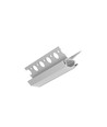 1m Aluminiumprofil UNI-TILE12 270GRAD C PLUS - Eloxiert, Fliesenprofil, LED-Schiene