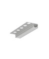 2m Aluminiumprofil UNI-TILE12 180° C PLUS - Eloxiertes Fliesenprofil, LED-Schiene