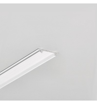 2m Aluminiumprofil ARC12 CD/U5 - Weiß lackiert