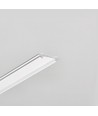 2m Aluminiumprofil ARC12 CD/U5 - Weiß lackiert