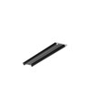 2m Aluminiumprofil ARC12 CD/U5 - Schwarz lackiert