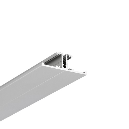 1m Aluminiumprofil BACK10 A/UX - Eloxiert