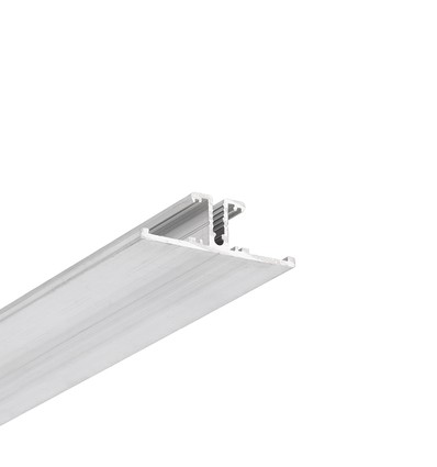 1m Aluprofil BACK10 A/UX - Unbehandeltes Aluminium