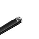 1m Aluminiumprofil PEN12 CJ - Schwarz lackiert