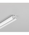 2m Aluminiumprofil PEN12 CJ - Weiß lackiert