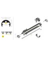 1m Aluminiumprofil PEN8 I - Eloxiert