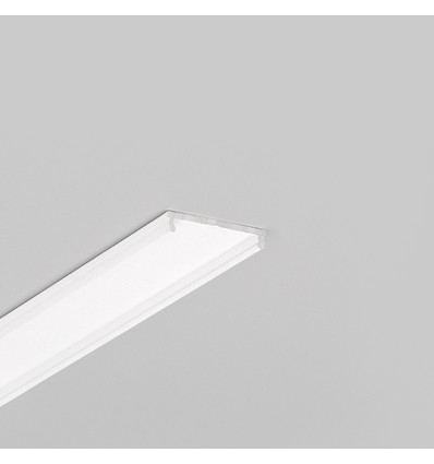 1m Aluminiumprofil FIX16 - Weiß lackiert
