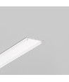 1m Aluminiumprofil FIX16 - Weiß lackiert