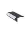 1m Aluminiumprofil UP-BOLD12 K - Schwarz lackiert