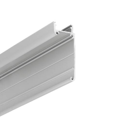 1m Aluprofil WALLE12 BCD - Eloxiert