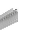 1m Aluprofil WALLE12 BCD - Eloxiert