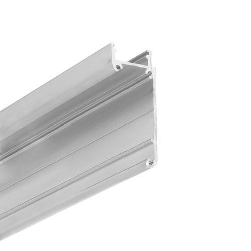 1m Aluprofil WALLE12 BCD - Unbehandeltes Aluminium