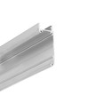 1m Aluprofil WALLE12 BCD - Unbehandeltes Aluminium