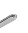 2m Aluminiumprofil MIKRO10 + 2m Montageprofil MIKRO10 - Eloxiert