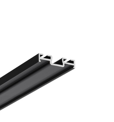 1m Zubehörprofil COMBO30-03 C4/Q9 - Schwarz eloxiert