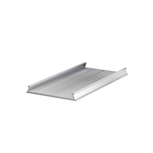 1m Montageprofil C10 - Unbehandeltes Aluminium