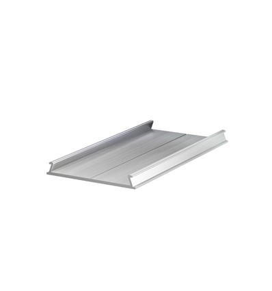 1m Montageprofil C10 - Unbehandeltes Aluminium