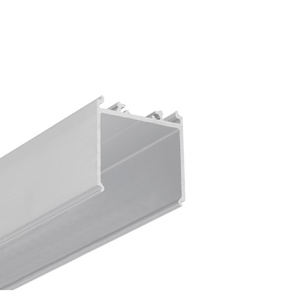 1m Profil für Stromzufuhr VARIO30-08 - Unbehandeltes Aluminium