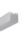 1m Profil für Stromzufuhr VARIO30-08 - Unbehandeltes Aluminium