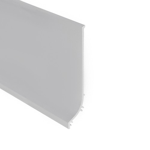 1m Abschlussprofil BASE - Unbehandeltes Aluminium
