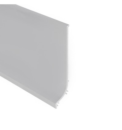 1m Abschlussprofil BASE - Unbehandeltes Aluminium