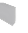 1m Abschlussprofil BASE - Unbehandeltes Aluminium