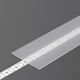 2m Abdeckung H SLIDE - Mattiert