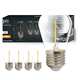 5er Pack E27 1W LED-Leuchtmittel - ST14, COB Filament