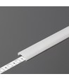 2m Abdeckung C CLICK - Milchweiß