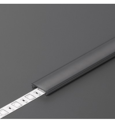 2m Abdeckung C CLICK - Schwarz
